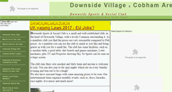 Desktop Screenshot of downside.me.uk