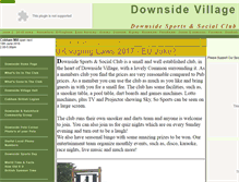 Tablet Screenshot of downside.me.uk